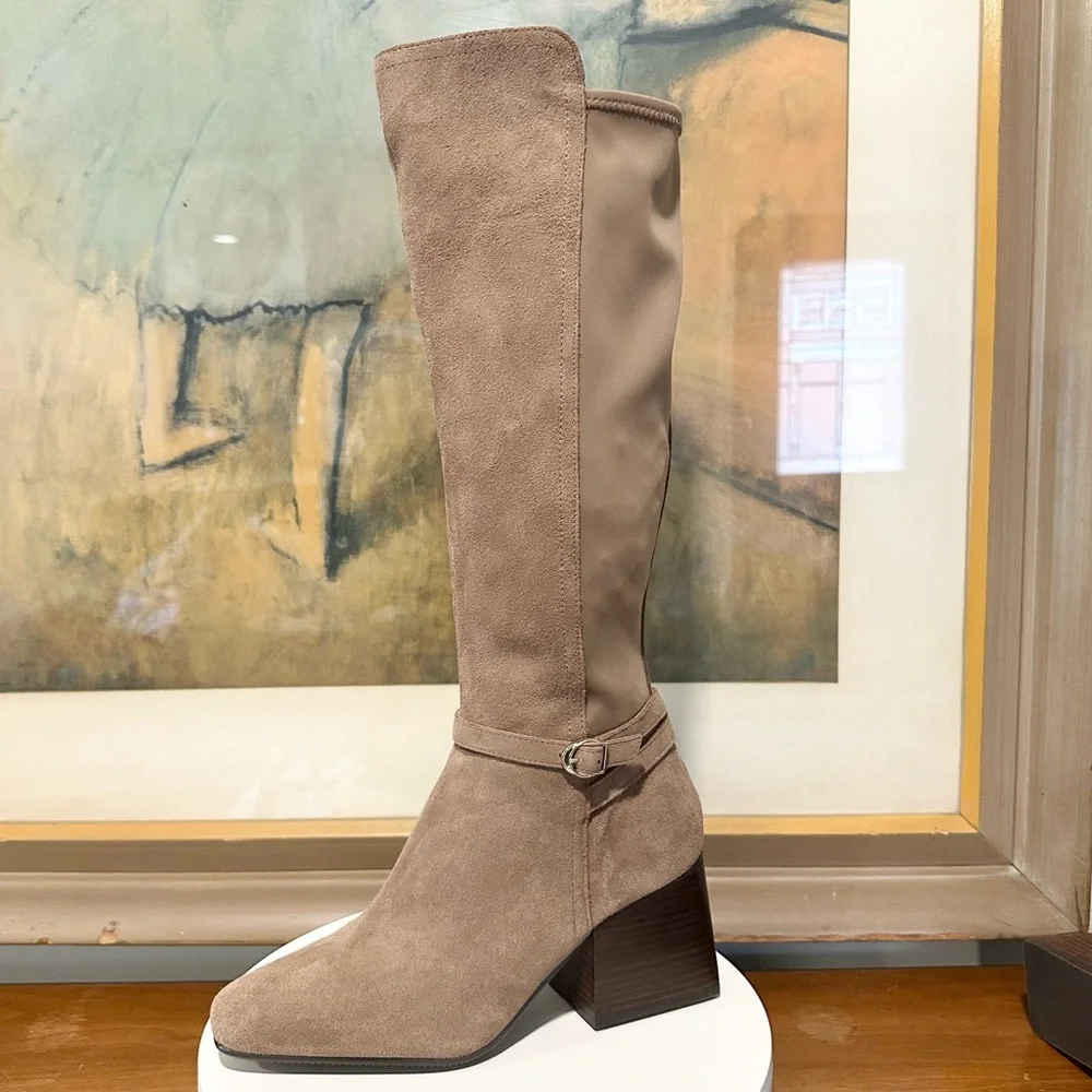 🌸BLONDO🌸 Twyla Waterproof Knee High Suede Boot Size: 9.5